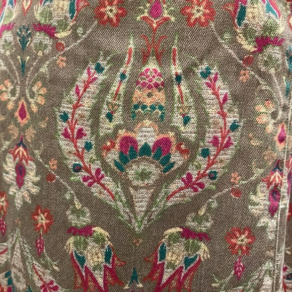 Liz Claiborne denim like fabric skirt - Picture 4 of 6